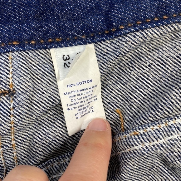 Vintage Dickies Branders Straight Leg Dark Wash Jeans 50x32 NWT - Picture 11 of 12